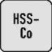 Dwarsgatverzinkborenset 2-5/5-10/10-15/15-20 mm HSS-Co 4 delig kunststof cassett