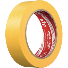 Afdekband 3308 WASHI-TEC® Premium Plus Goldkrepp® glad geel lengte 50m breedte