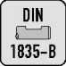 Minispiebaanfrees nominale-d. 3 mm HSS-Co8 DIN 1835 B snedeaantal 3 kort PROMAT