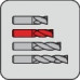 Minispiebaanfrees nominale-d. 4 mm HSS-Co8 DIN 1835 B snedeaantal 3 kort PROMAT