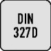 Spiebaanfrees DIN 327 D type N nominale-d. 2 mm HSS-Co8 TiCN DIN 1835 B snedeaan