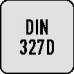 Spiebaanfrees DIN 327 D type N nominale-d. 3 mm HSS-Co8 TiCN DIN 1835 B snedeaan