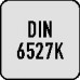 Spiebaanfrees DIN 6527 K type N nominale-d. 5 mm VHM TiAlN DIN 6535 HB snedeaant