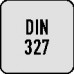 Spiebaanfrees DIN 327 type N nominale-d. 5 mm HSS-Co8 DIN 1835 B snedeaantal 3 k