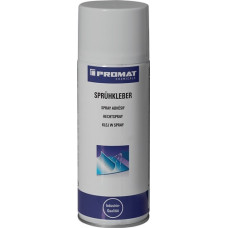 Sproeilijm permanent transparant 400 ml spuitbus PROMAT CHEMICALS