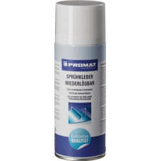 Sproeilijm verwijderbaar transparant 400 ml spuitbus PROMAT CHEMICALS