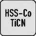 Machinetap DIN 371C GG M5x0,8 mm HSS-Co TiCN 6HX PROMAT