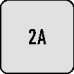 Snij-ijzer vorm B UNF nr. 3 x 56 HSS 2A PROMAT