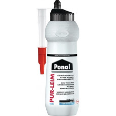 Montagelijm PUR-ijm EN 204: D4 transparant 420 g fles PONAL