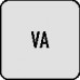 Stiftfrees KEL RVS d. 10 mm koplengte 20 mm schacht-d. 6 mm hardmetaal vertandin