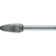 Stiftfrees RBF d. 3 mm koplengte 12 mm schacht-d. 3 mm hardmetaal vertanding kru