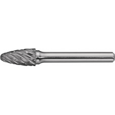 Stiftfrees RBF speciaal steel d. 10 mm koplengte 20 mm schacht-d. 6 mm hardmetaa