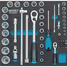 Gereedschapsmodule 163-224/57 57-delig HAZET