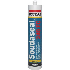 Kleef- en dichtstof Soudaseal 240FC grijs 290ml patroon SOUDAL