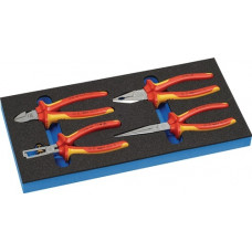 Gereedschapsmodule 4-delig 1/3-module VDE-set tangen KNIPEX