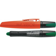 Marker visor permanent groen watervast PICA