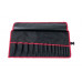 Gereedschapsroltas 15 vakken B670xH330mm nylon zwart/rood PARAT