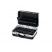 Hardkunststof koffer SILVER Plus B460xD170xH310mm aluminium 25l X-ABS-kunststo