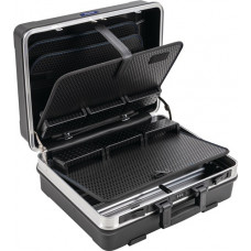 Hardkunststof koffer B500xD200xH420mm met gereedschapsmodule 28,1l ABS kunstst