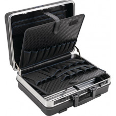 Hardkunststof koffer B500xD200xH420mm met gereedschapstassen 28,1l ABS-kunstst