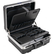 Hardkunststof koffer B500xD225xH430mm 34,3l ABS-kunststof aluminium frame PROM
