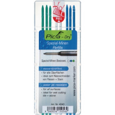 Vullingenset Pica-Dry 3x blauw, 2x wit, 3x groen waterbestendig 8 stiften / set