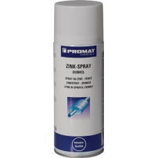 Zinkspray 400ml donkergrijs/stofgrijs spuitbus PROMAT CHEMICALS