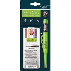 Bouwstift/merkstift voor diep gat Pica-Dry + vullingen-set op kleur gesorteerd +