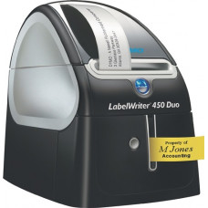 Etikettenprinter LabelWriter 450 Duo letterbandbreedtes 6, 9, 12, 19, 24 mm DYMO