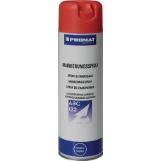 Markeringsspray lichtgevend rood 500 ml spuitbus PROMAT CHEMICALS