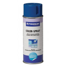 Kleurspray gentiaanblauw zijdemat RAL 5010 400 ml spuitbus PROMAT CHEMICALS