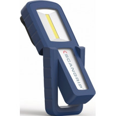 LED-accuhandlamp MINIFORM 3,7 V 1600 mAh Li-Ion 100-200 lm laadtijd 2,5 H SCANGR