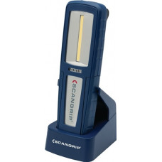 LED-accuhandlamp UNIFORM 3,7 V 2200 mAh Li-Ion 250-500 LM laadtijd 4 H SCANGRIP