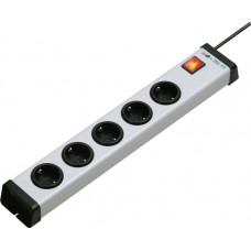 Stekkerblok 16 A 230 V stopcontacten 5 1,5 m H05VV-F 3 x 1,5 mm²