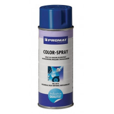 Kleurspray gentiaanblauw hoogglanzend RAL 5010 400 ml spuitbus PROMAT CHEMICALS