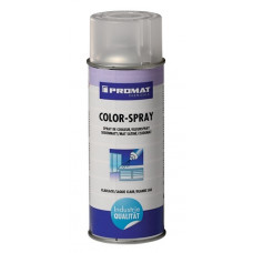 Kleurspray heldere lak zijdemat 400 ml spuitbus PROMAT CHEMICALS
