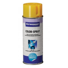 Kleurspray raapgeel hoogglanzend RAL 1021 400 ml spuitbus PROMAT CHEMICALS