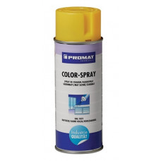 Kleurspray raapgeel zijdemat RAL 1021 400 ml spuitbus PROMAT CHEMICALS