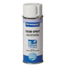 Kleurspray zuiver wit zijdemat RAL 9010 400 ml spuitbus PROMAT CHEMICALS