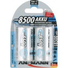 Accucel maxE 1,2V 8.500mAh R20-D-mono HR20 2 2st./blister ANSMANN