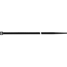 Kabelbinder lengte 280mm breedte 3,5mm polyamide 6.6 zwart 100 st./zak SAPISEL