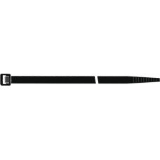 Kabelbinder lengte 360mm breedte 7,5mm polyamide 6.6 zwart 100 st./zak SAPISEL