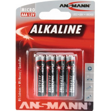Batterij 1,5V AAA-AM4-potlood 1200mAh LR03 4903 4 stuks/blister ANSMANN