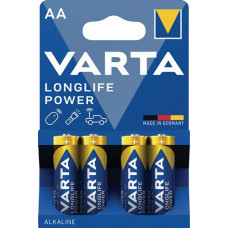 Batterij longlife power 1,5V AA-AM3-penlite 2.950mAh LR6 4906 4 stuks/blister