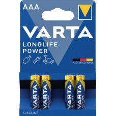 Batterij longlife power 1,5V AAA-AM4-micro 1240mAh LR03 4903 4 stuks/blister V