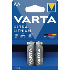 Batterij ULTRA lithium 1,5 V AA mignon 2900 mAh FR14505 6106 2 stuks / blister V