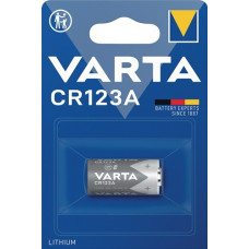 Batterij ULTRA lithium 3 V CR123A 1430 mAh CR17345 6205 1 stuks / blister VARTA