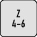 Kwartrondprofielfrees DIN 6518 B type N radius 2,5 mm nominale-d. 11 mm HSS-Co D