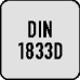 Hoekfrees DIN 1833 D type N D.20 mm 45 graden HSS-Co snedeaantal 8 MAYKESTAG