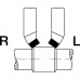 Draaibankbeitel DIN 4972 ISO2 10 x 10 mm links gebogen WILKE